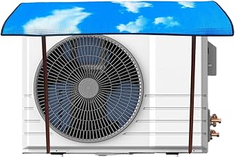 Ac Covers for Outside Reusable Foldable All Seasons Air Conditioner | AC Unit Waterproof Cover Leaf Guard Outside Foldable All Seasons Air Conditioner Accessories for Home Dorm Offices