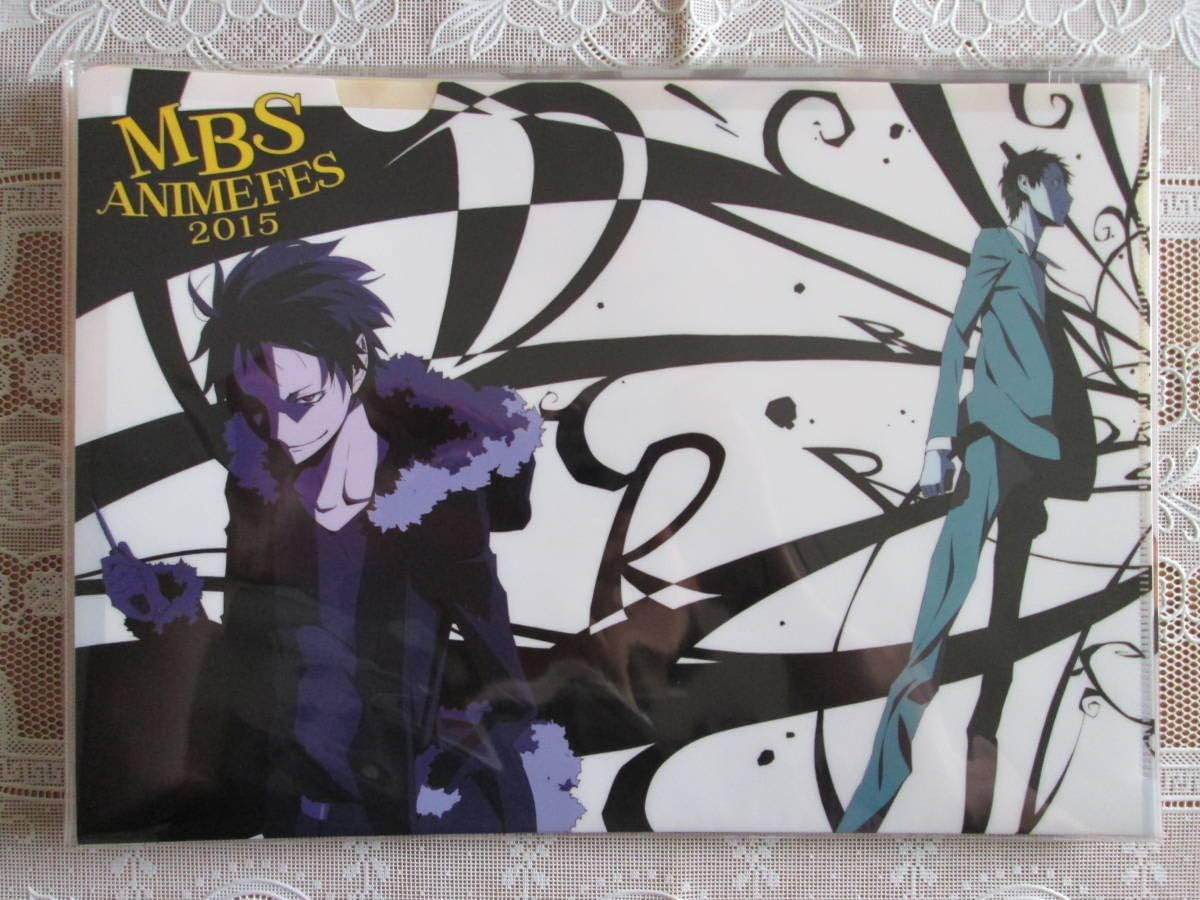 Amazon Co Jp デュラララ ２ クリアファイル ｍｂｓアニメフェス 15 ホビー 通販