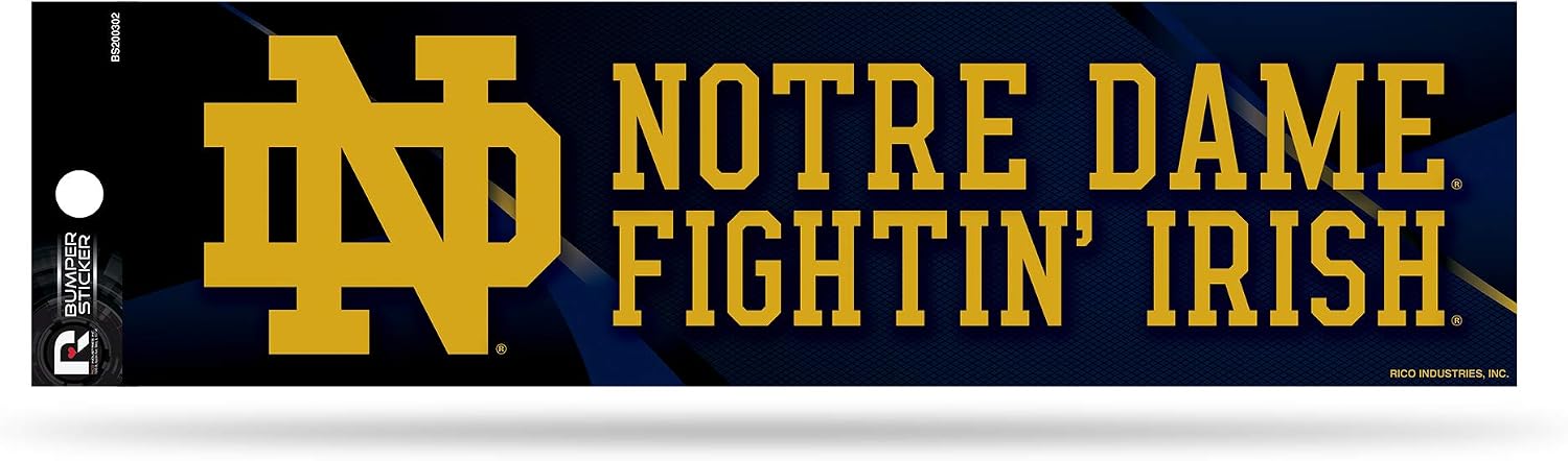 Notre Dame Bumper Sticker