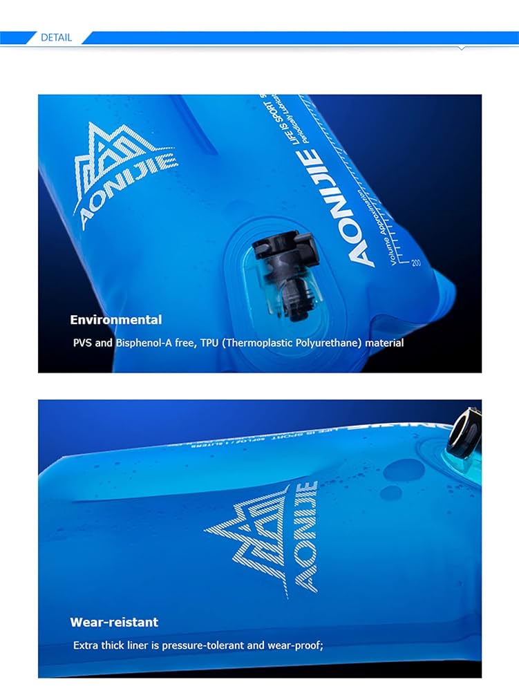 Vessie D'hydratation 2L - Sac à Eau Portable Pour Randonnée, Camping Et Sports Extérieurs - Réservoir étanche Avec Bec Anti-fuite