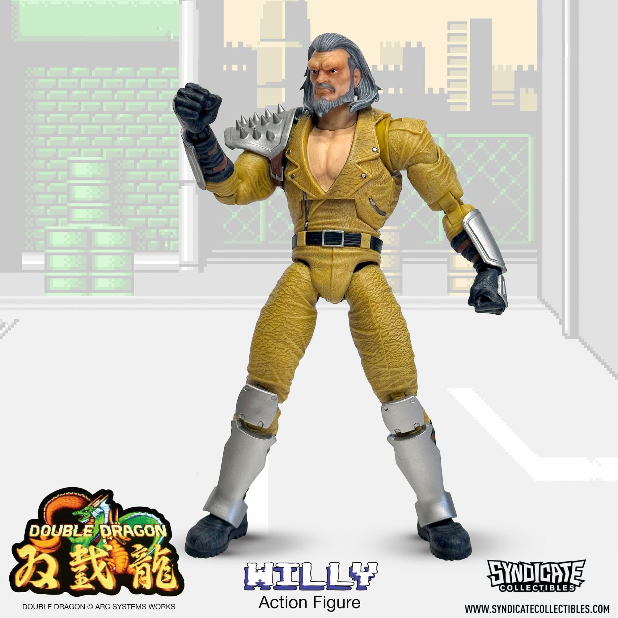 Amazon.com: Toynk Double Dragon Willy 7-Inch Deluxe Articulated