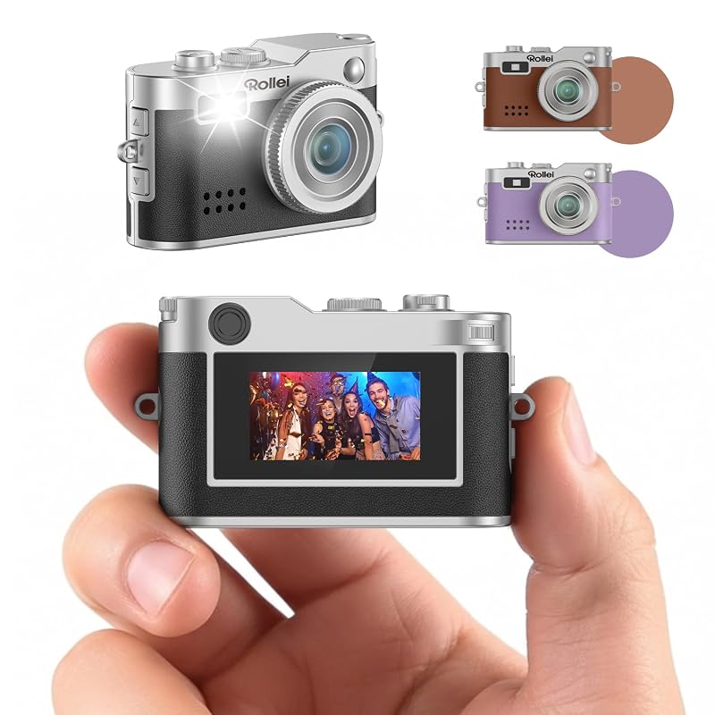 Rollei Mini fotocamera digitale retrò — l’alternativa piccola al telefono