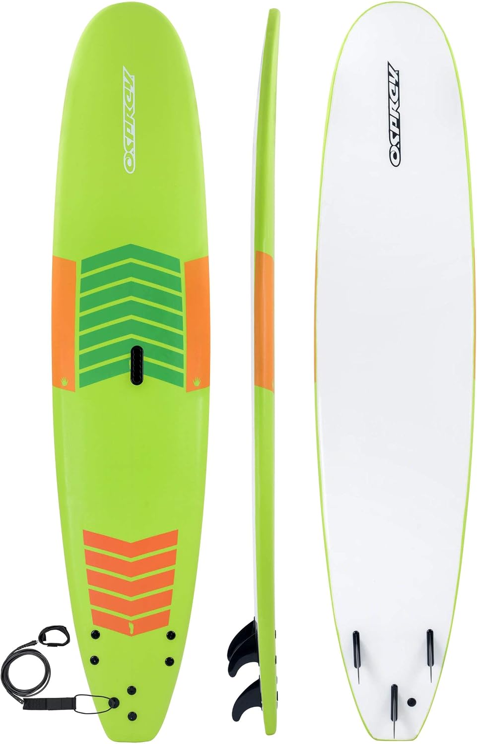 Osprey Foam Surfboard, Perfect for Beginners, Lightweight & Durable with Bold Design