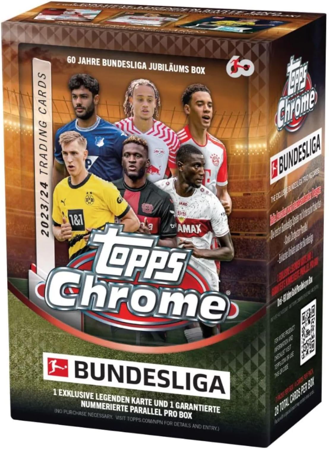 2023/24 Chrome - Bundesliga Blaster Value Box, Sports Cards TC - Trading Cards