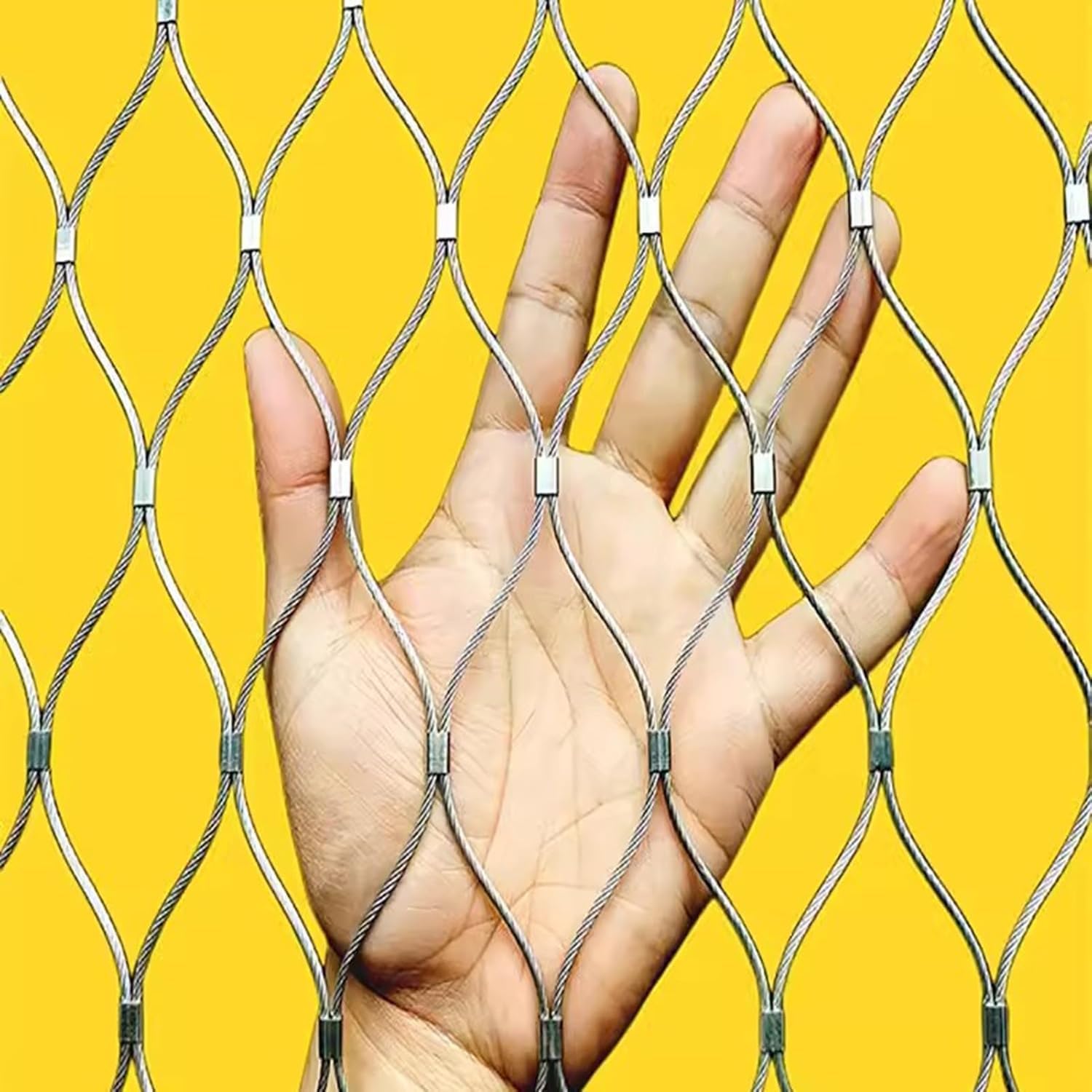 Amazon | 子ども ネット，クライミングネット 登山ネット ロープ 網 Rope Net 登山 網 クライミング ネット Cargo 子ども  子供 ハンモック 網フェンス車 荷物 アスレチック キャリーカート 保護用ネット 荷台 防護用ネット 柵 網メッシュ フェンス網 フェンス用ネット  ... カスタマイズ可能なジュートロープクライミングネット - ツリーハウスやバルコニー用の安全な麻ネット 8mm x 15cm 2x2m