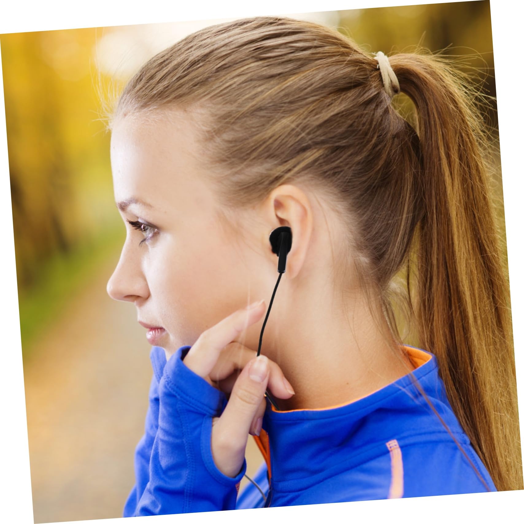 UKCOCO 50pièces Embouts De Remplacement Mousse pour Écouteurs Intra-Auriculaires Accessoires Anti-dérapants Conception Ergonomique du Bruit Confort Optimal