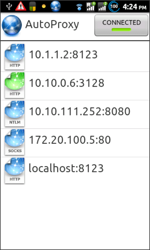 Autoproxy - App on Amazon Appstore