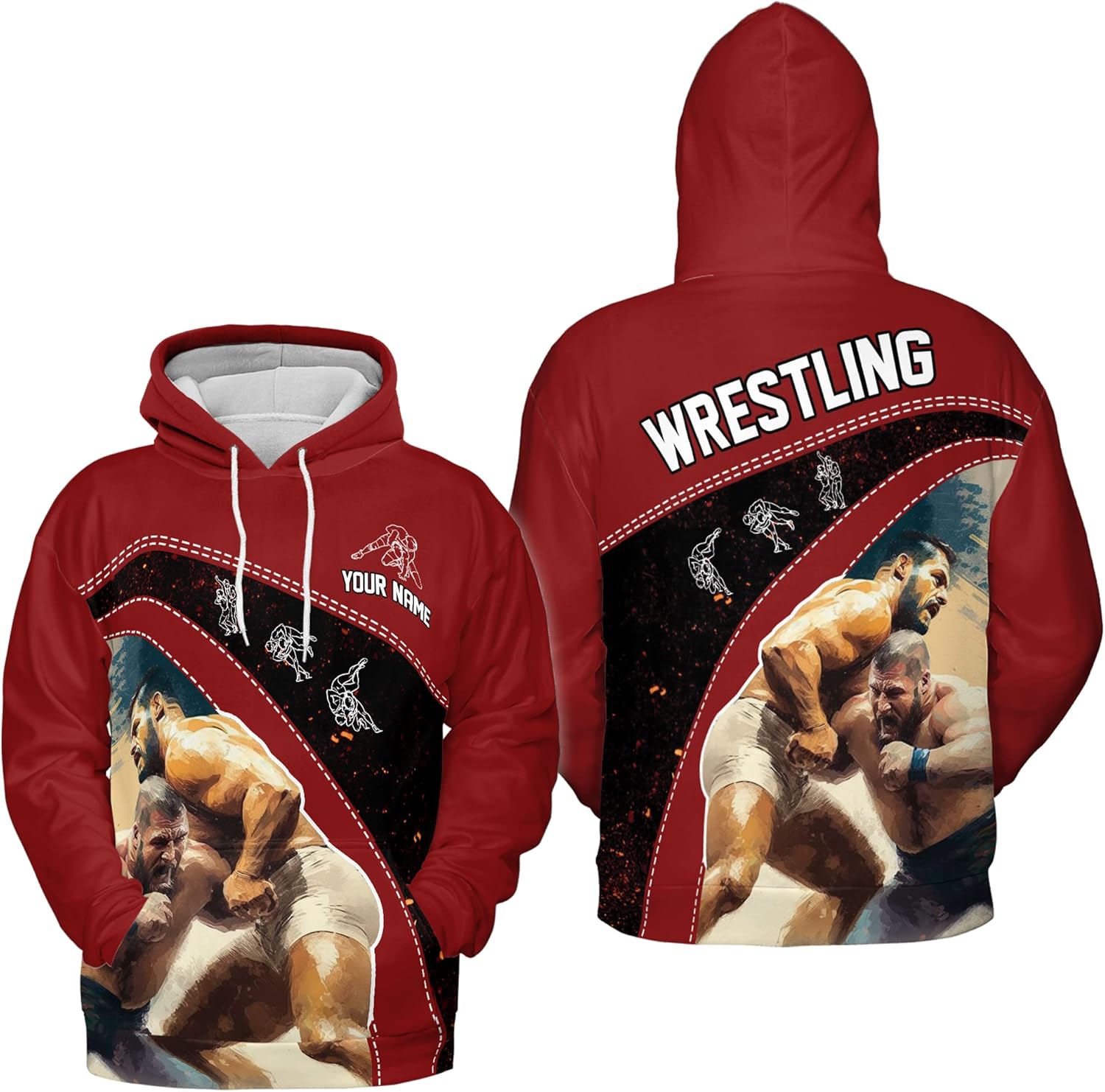 adidas wrestling hoodie