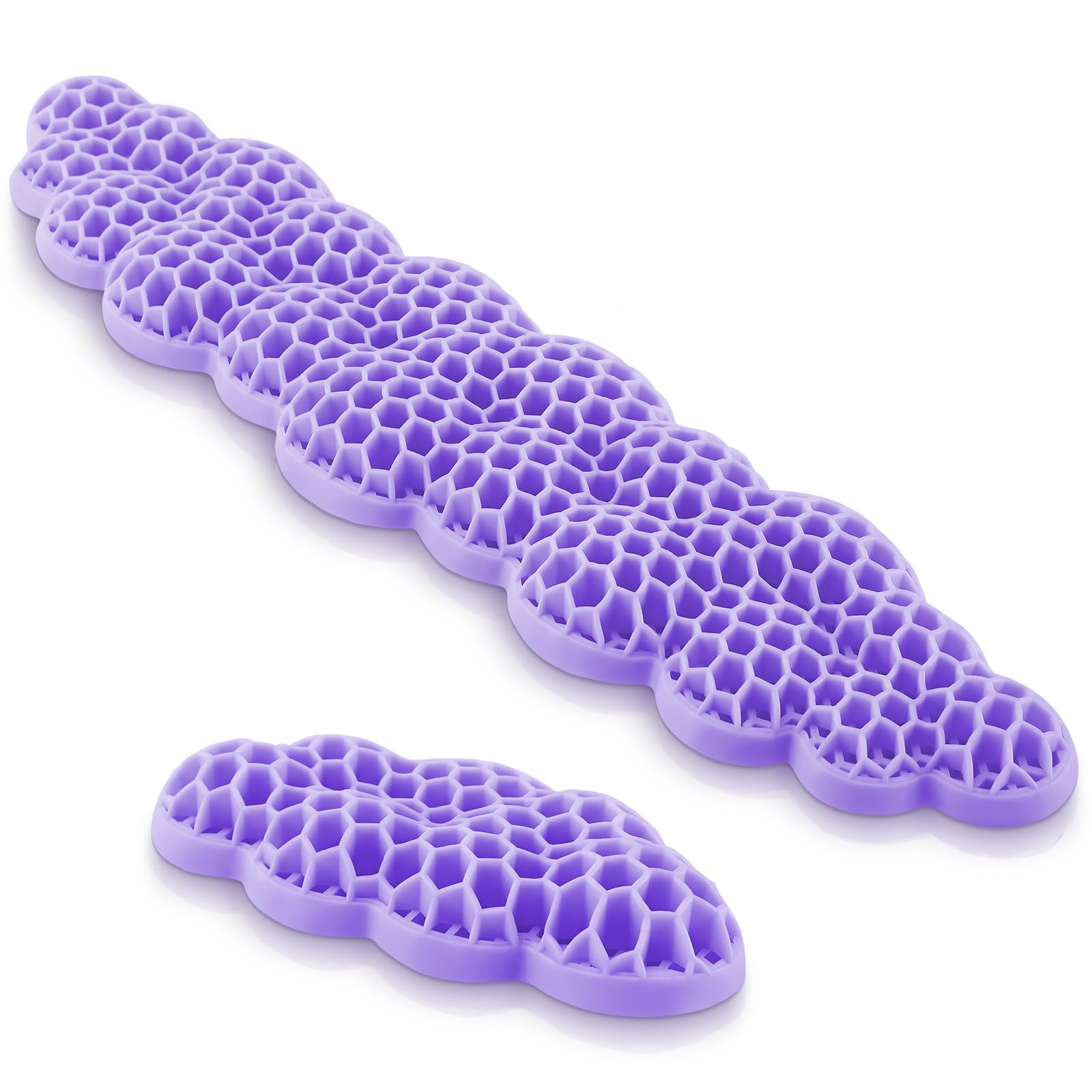 Upgrade Keyboard Wrist Rest Set Ergonomic Keyboard Mouse Wrist Support Comfortable Memory TPE Wrist Rest for Typing Pain