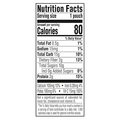 Vista 15 de Gerber Bolsas de comida para bebés, niños pequeños a partir de 12 meses, frutas y yogur muy bayas, 3.5 onzas (paquete de 12)