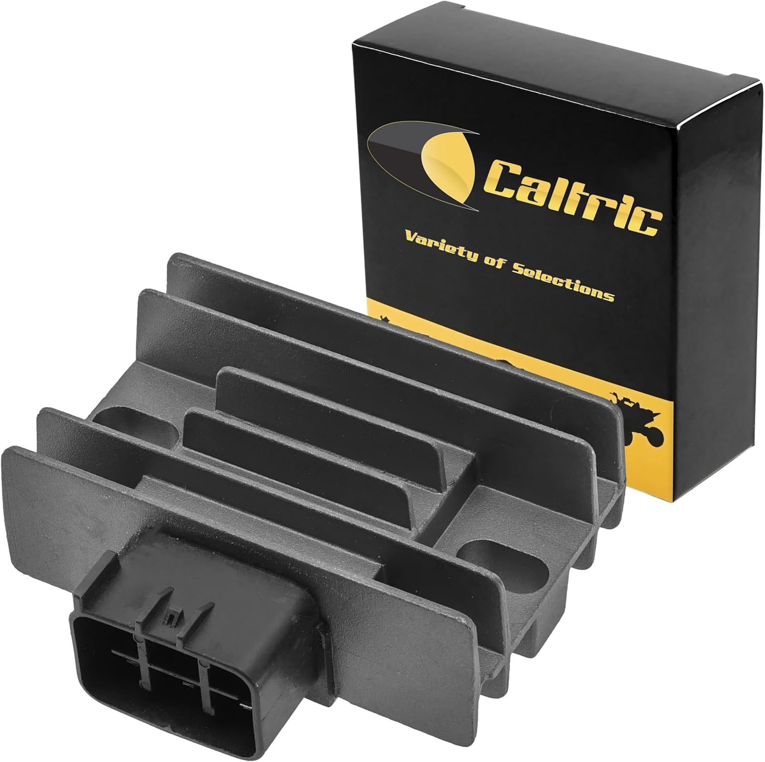 Caltric Regulator Rectifier Compatible with Suzuki Ltz400 Ltz 400 Lt-Z400 Quad Sport 2003-2008 Atv Regulator