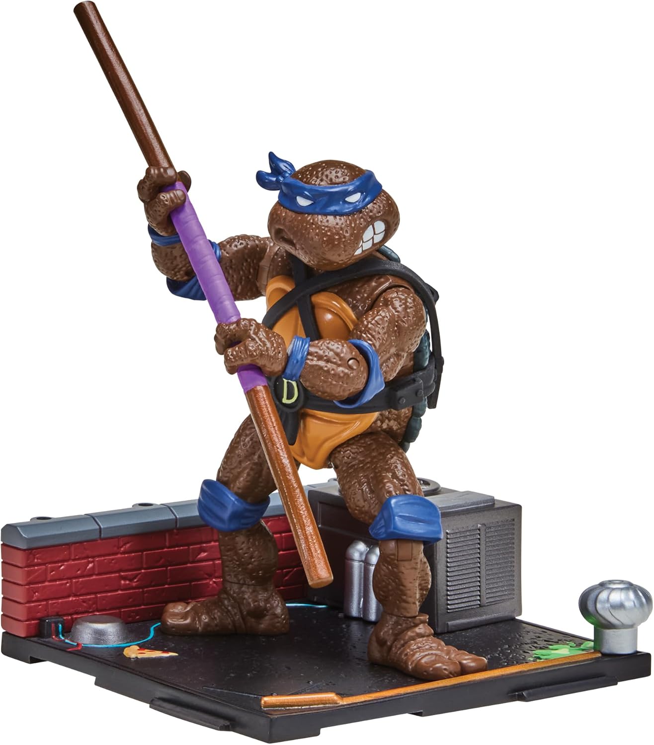Teenage Mutant Ninja Turtles: 4” Remastered Donatello Action Figure by Playmates Toys