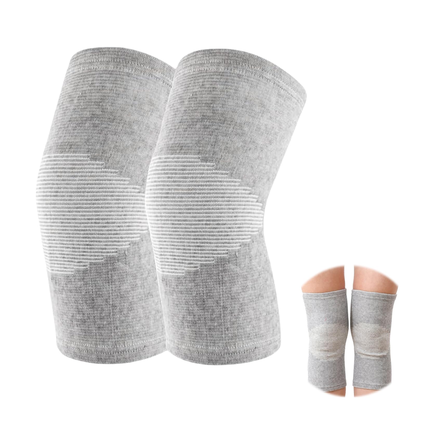 Ginocchiera A Compressione Thx4COPPER Con Cinghie Regolabili: Per Menisco, Sport, Corsa