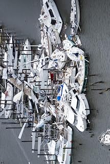 Hurricane Harvey: Damage To The Marina In Rockport, Texas Journal: Blank 150-page lined journal for your thoughts, ideas, and inspiration
