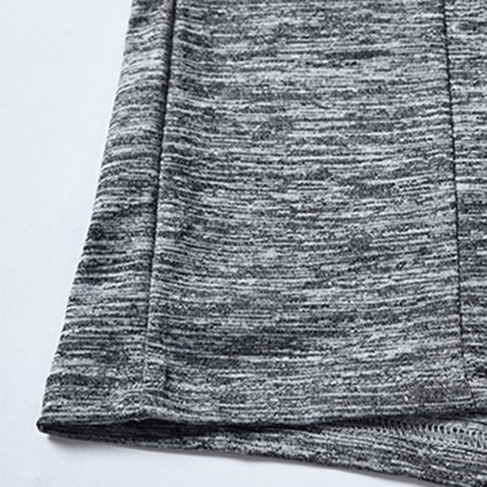 Camiseta deportiva de manga corta para hombre, cuello redondo, ajuste holgado, de secado rápido, transpirable, para gimnasio, entrenamiento, correr, uso diario