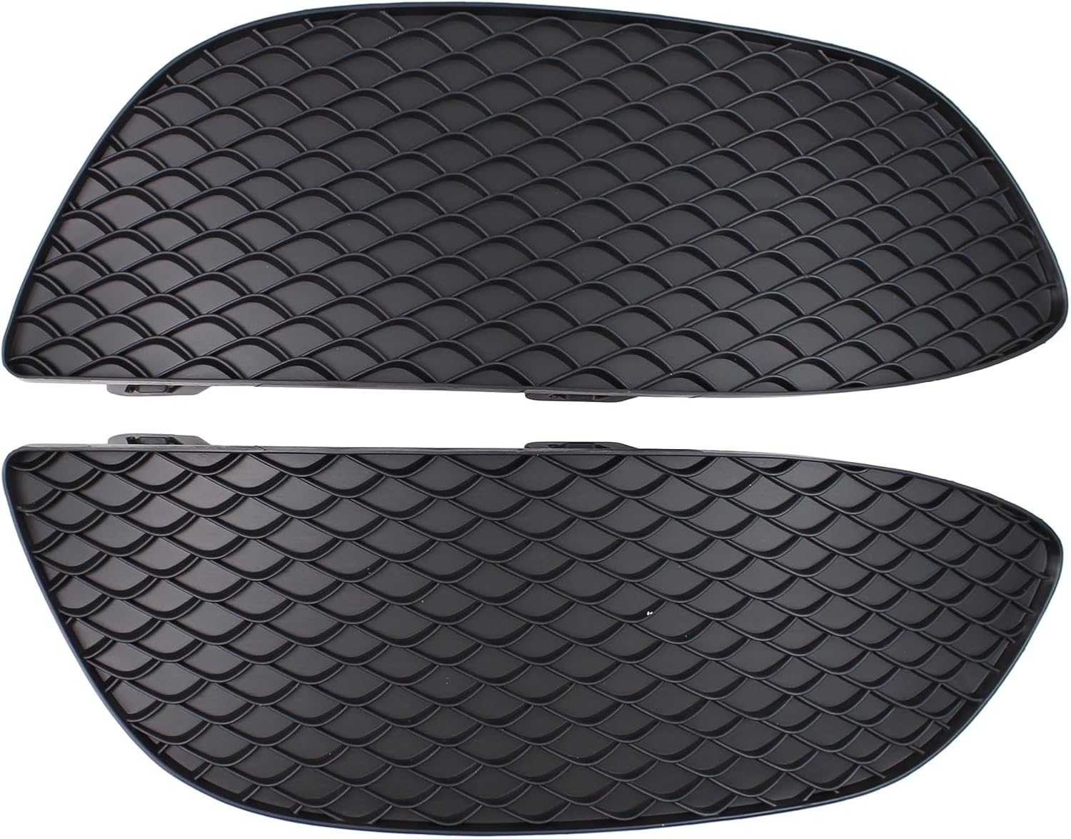 2Pcs Front Driver and Passenger Side Fog Light Cover Grille for Mercedes-Benz C300 2015-2018 2.0L