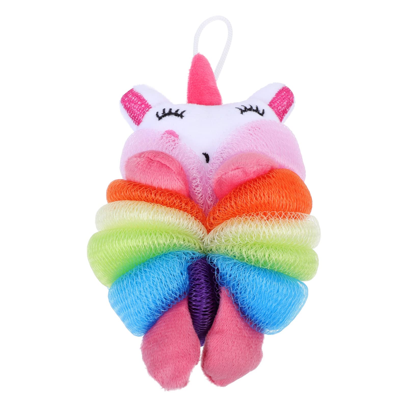 Spugna Doccia Unicorno Per Bambini - Palla Luffa Divertente Per Bagno Schiumoso - Foto 5