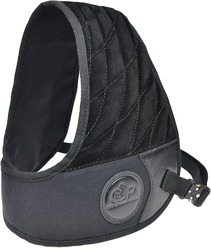 Tas Trost Chaleco protector de cuero para rifle de escopeta chaleco acolchado reductor de retroceso protector de campo con correas ajustables
