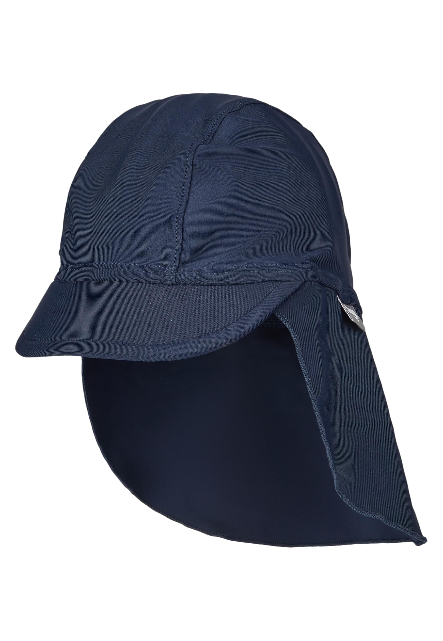 Sterntaler Unisex Infant Bleu Baby Uv Protection Baseball Cap With Neck Cover