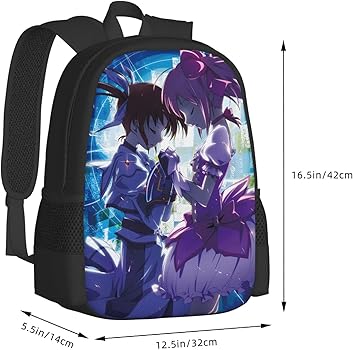 Amazon.co.jp: [QISPIOD] バッグ 魔法少女リリカルなのは 鹿目まどか