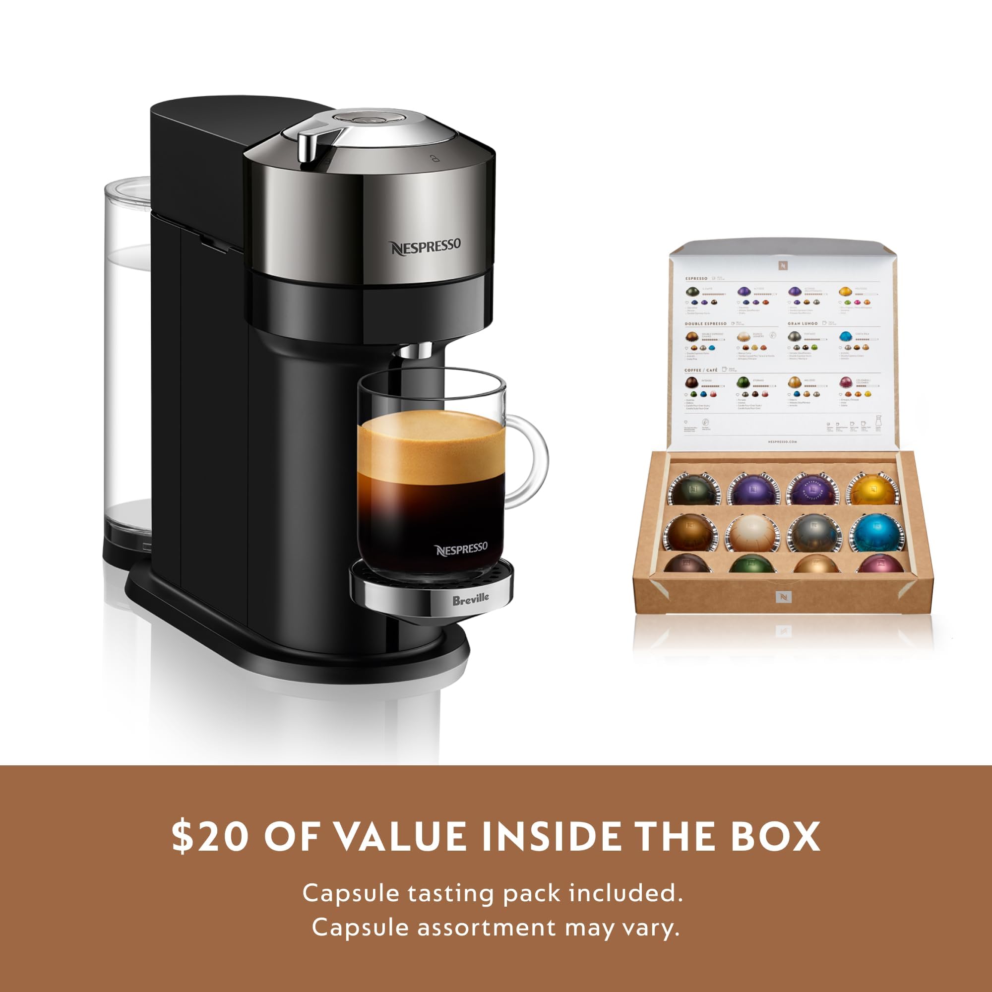 Amazon.com: Breville Nespresso BNV540DCR Vertuo Next Espresso