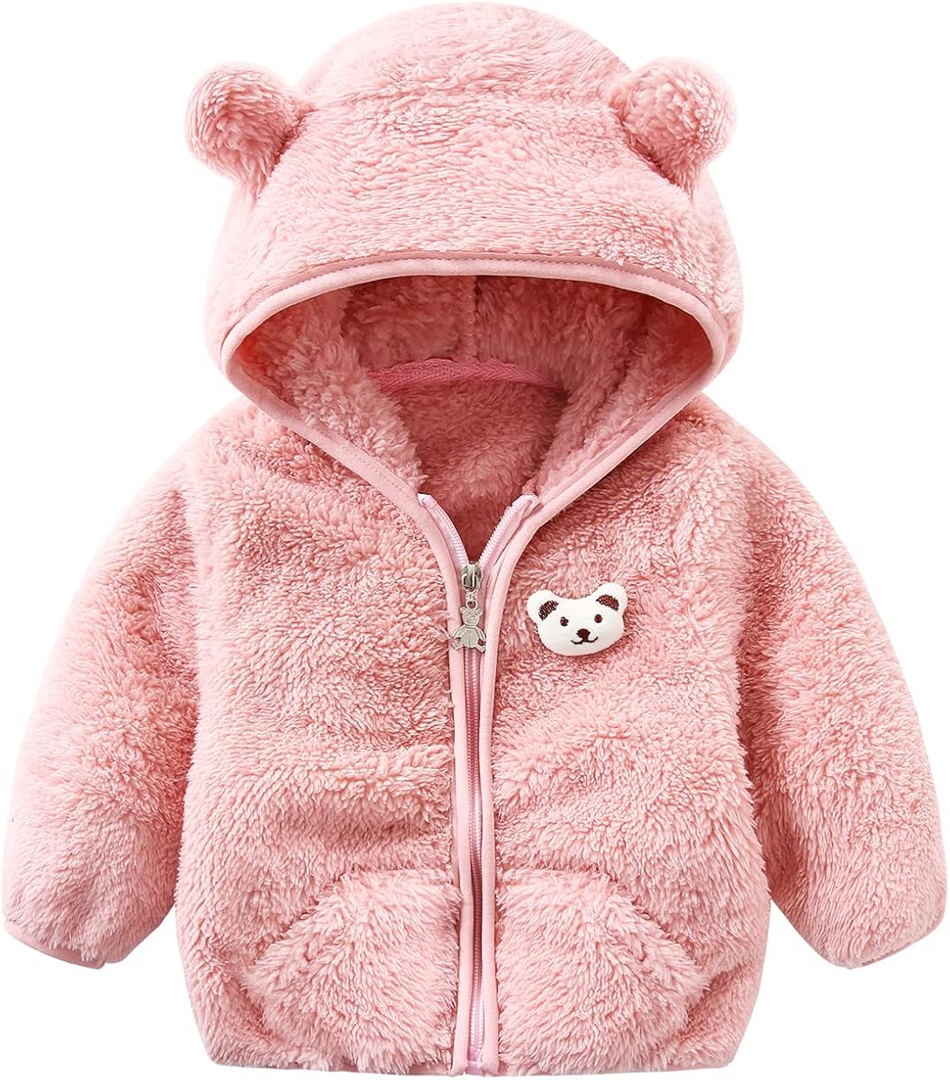 Chaqueta polar de bebé niño abrigo de ropa de niña Winer para suéter de niño pequeño