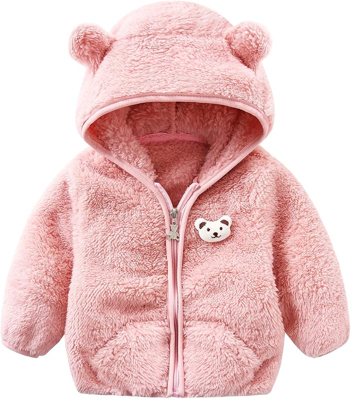 Casaco infantil com capuz e detalhes de urso Tumaron, modelo 22022