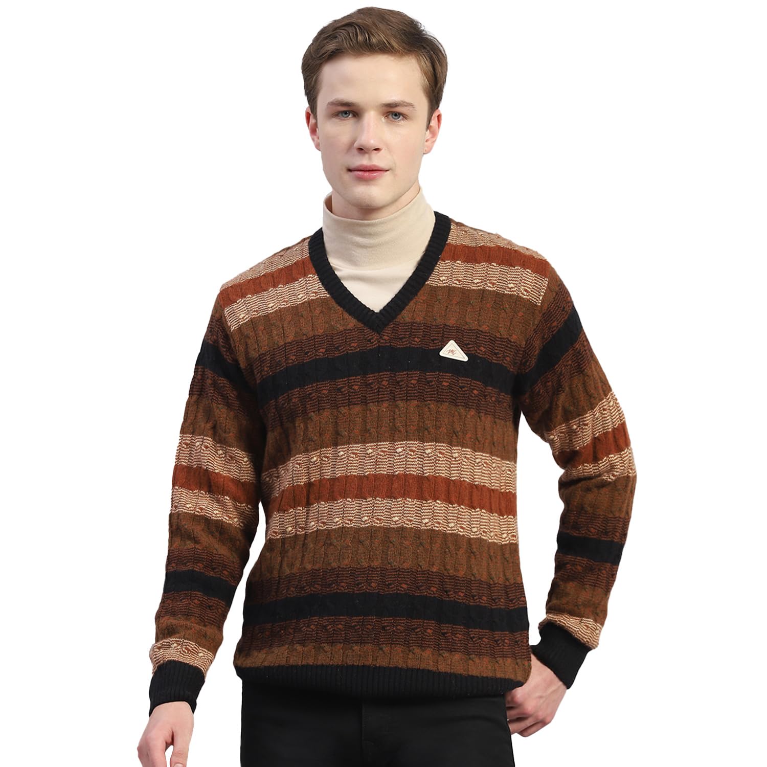 monte carlo Men's Wool Blend Casual Sweater-picture-34