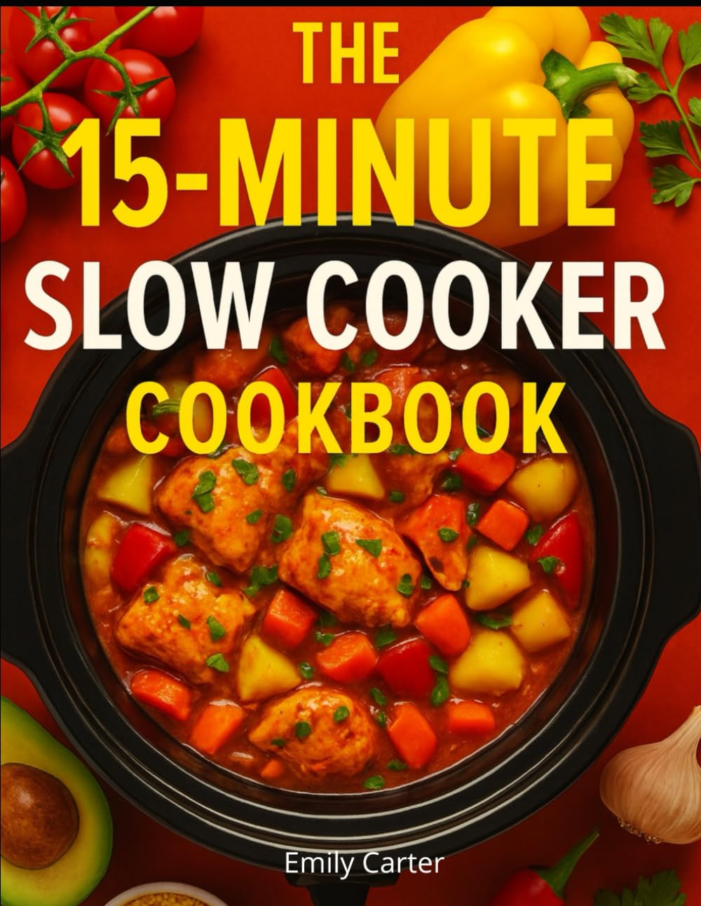 The 15-Minute Slow Cooker Cookbook: Quick, Delicious Meals for Busy People