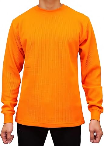 Access Mens Heavyweight Long Sleeve Thermal Crew Neck Top