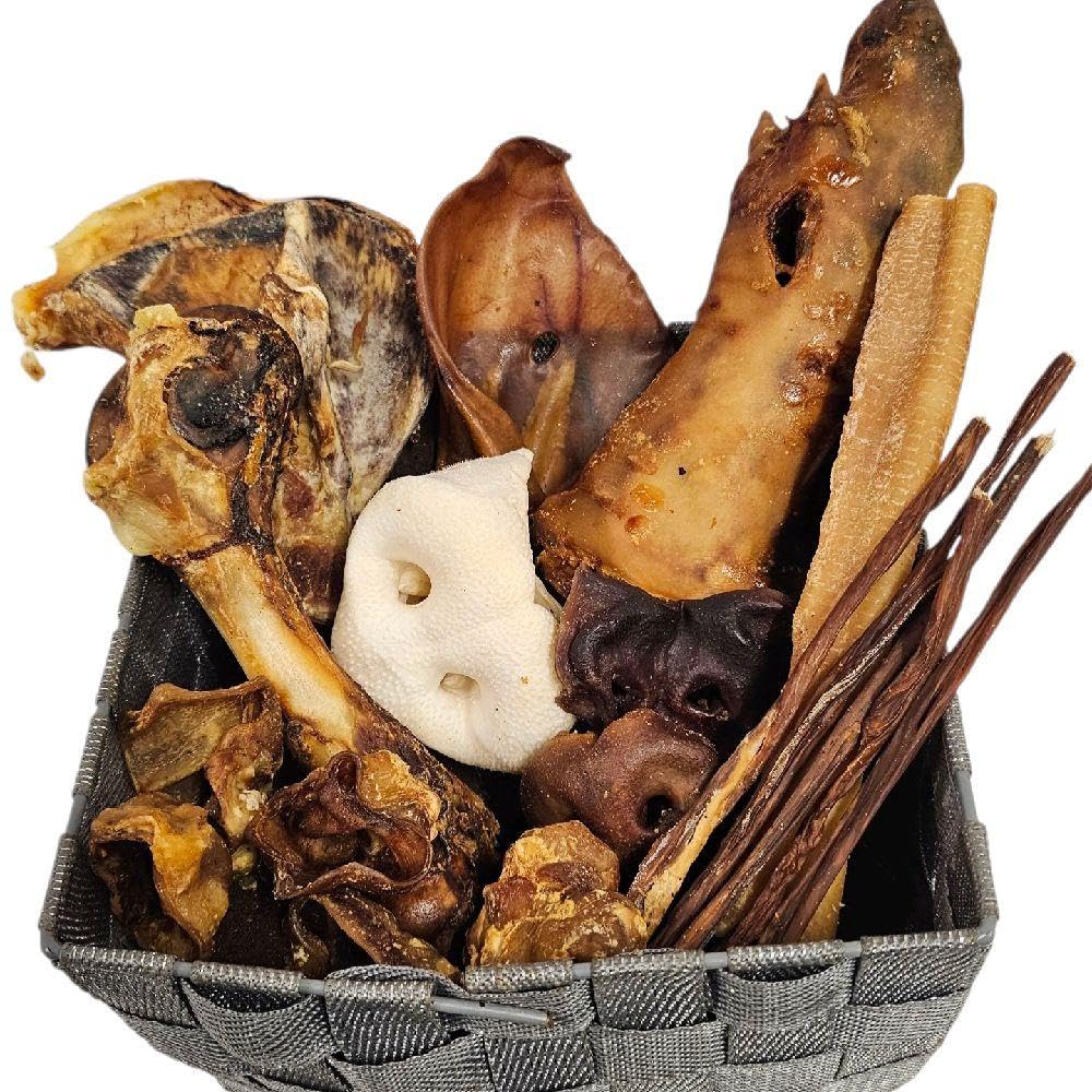 The Pork dinner Box Variety Natural Dog Treat pet treat treats snack snacks Christmas dog treat Gourmet Sausage