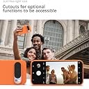 YATWIN Silicone Back Case for Google Pixel 10 Pro XL, Soft-Touch, Shockproof Phone Back Cover for Google Pixel 10 Pro XL - Orange gallery image