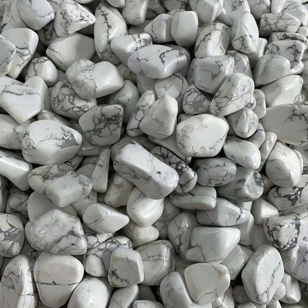 Decorazione for la casa da , 100 g Naturale Bianco Turchese Ghiaia Roccia Pietra Grezza Pepita Ghiaia Guarigione Vaso for Acquario Decorazione for Acquario 15-20 mm Regali, Cristallo Naturale raccolta