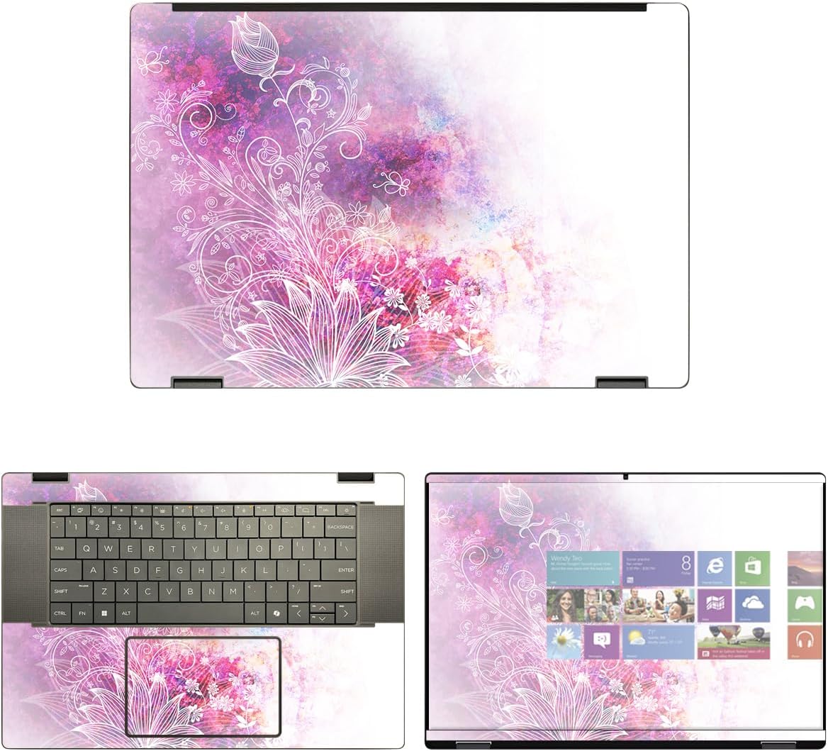 Decalrus - Protective Decal Sticker for The HP OmniBook X Flip 16 2-in-1 (16" Screen) case Cover wrap HPomnibkXflip16_2in1-110