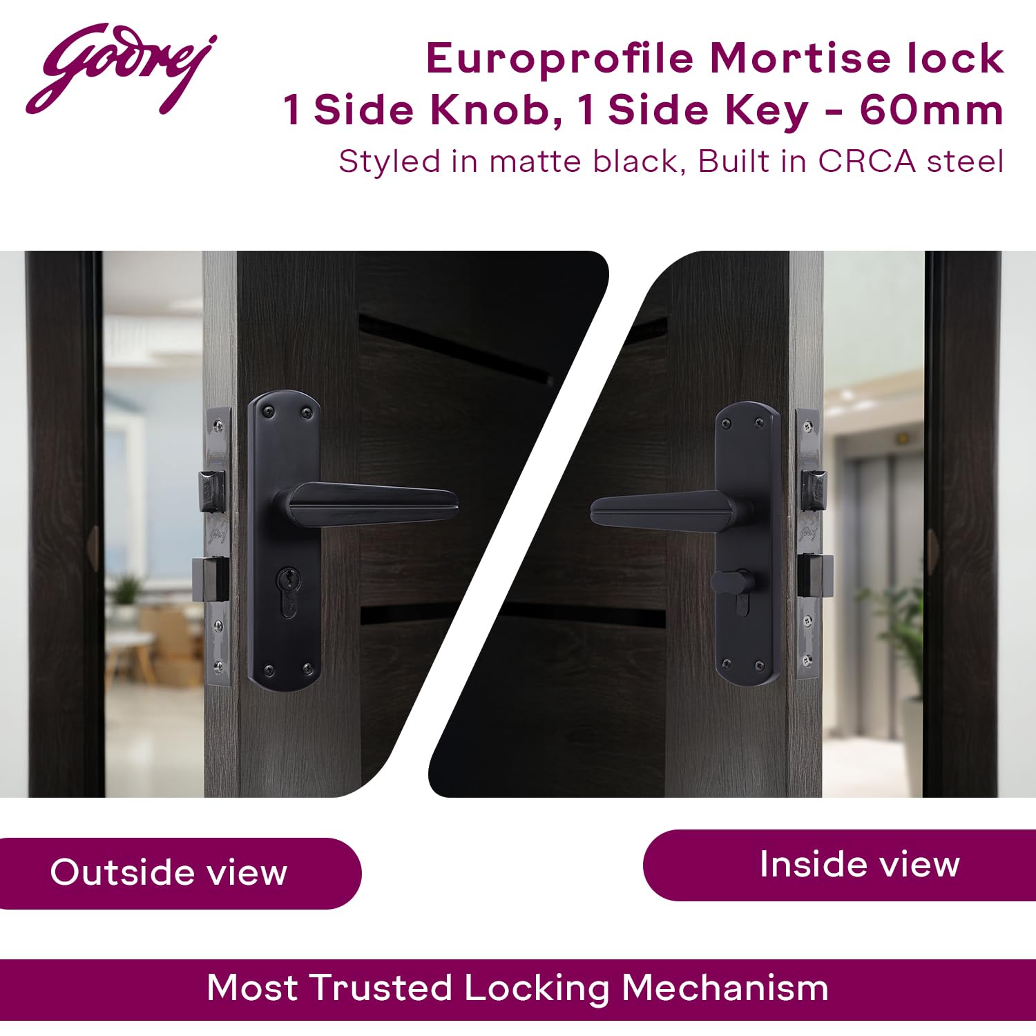 Godrej Mortise Lock - Secure Your Doors -4