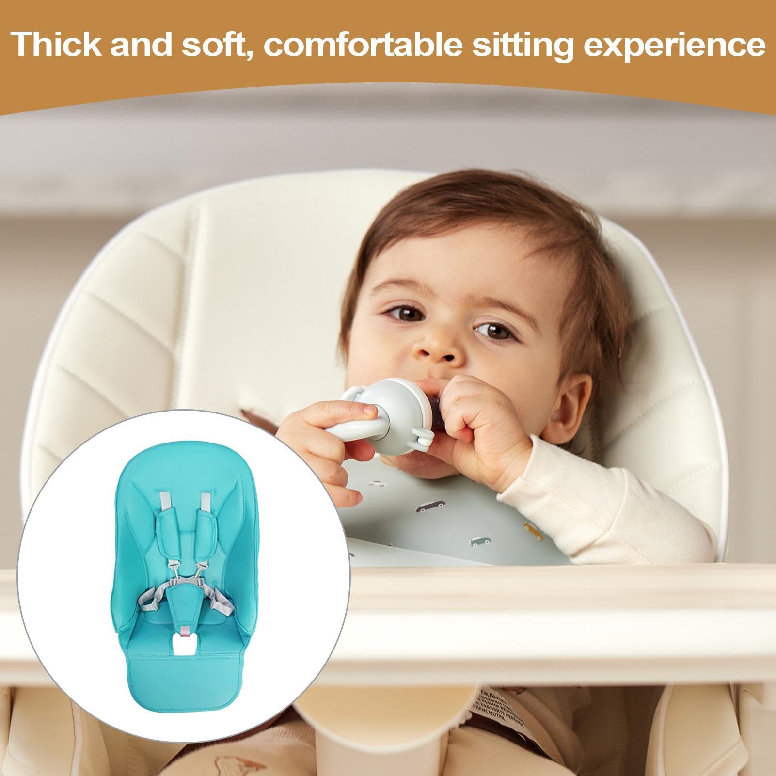 Para Silla Alta De Bebé Cojín De Protección Para Asiento De Alimentación En
