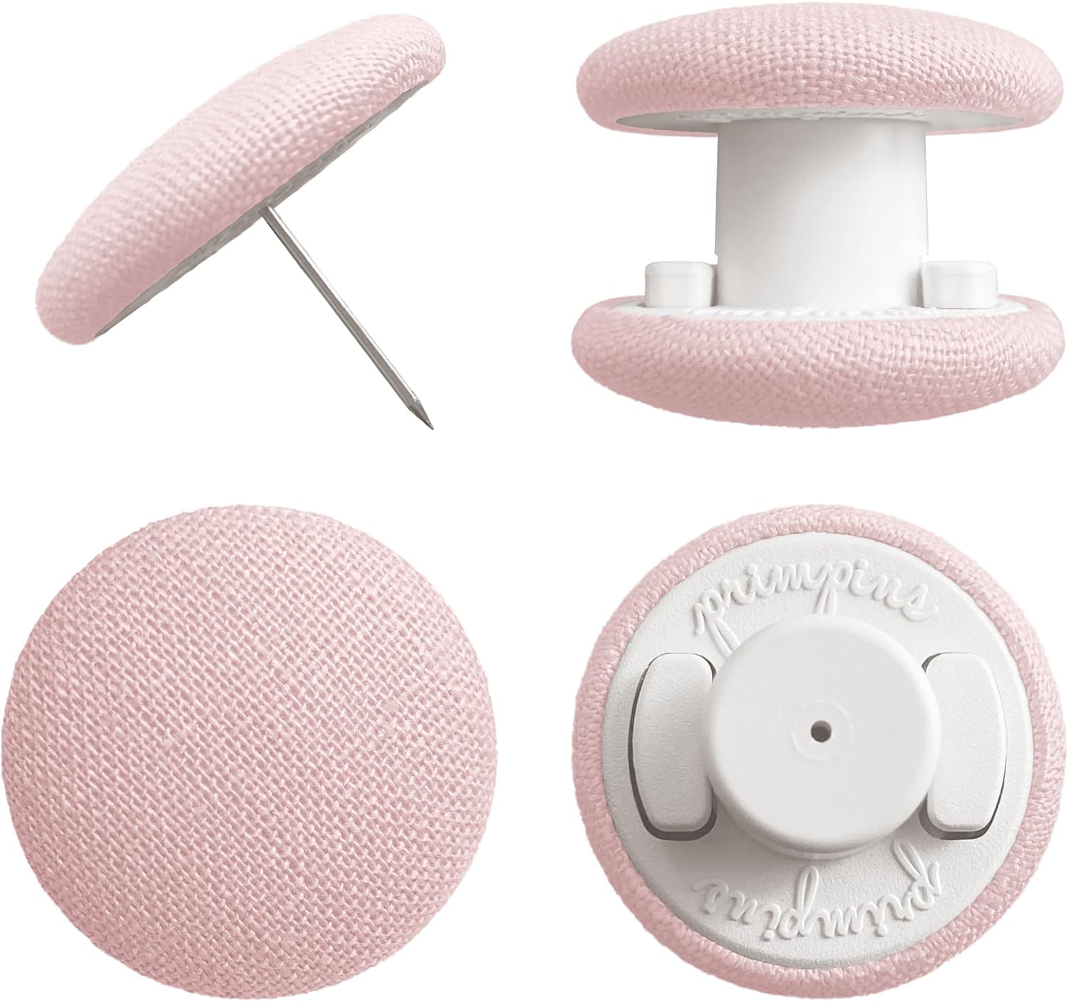 Duvet Clips - Classic Linen - 20 Colors Available - Double Sided Pin Fasteners - Prevents Comforter from Shifting in Cover (Set of 8, Natural)