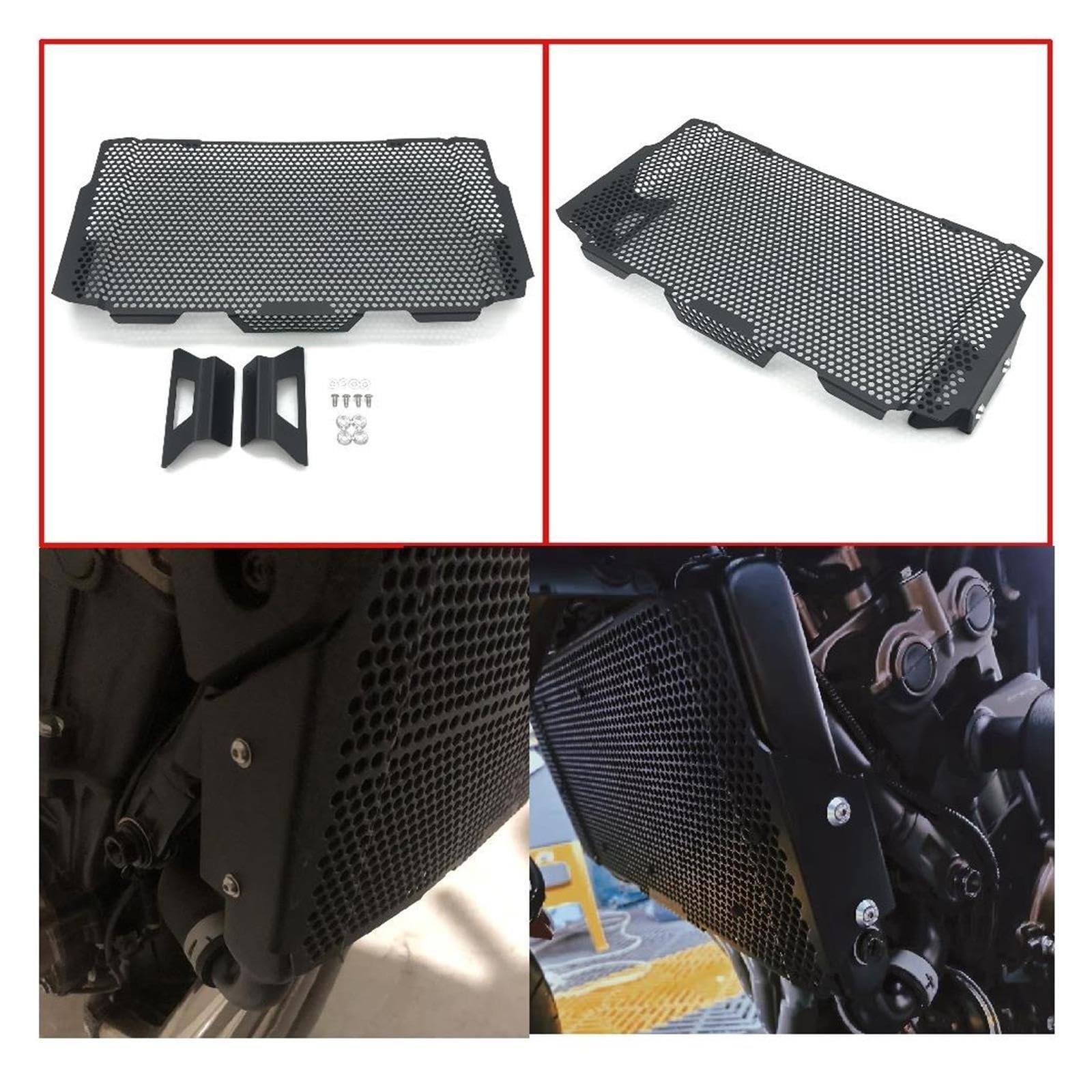 Dla Honda CB650R/650F/ABS/CBR650R/650F 2021-2024 Osłona Chłodnicy