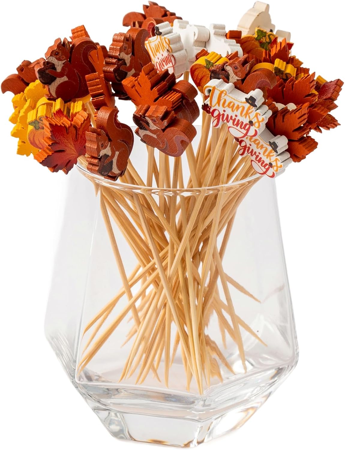 Fall Cotail Pis Autumn Theme turkey squirrel pumpkin maple leaf