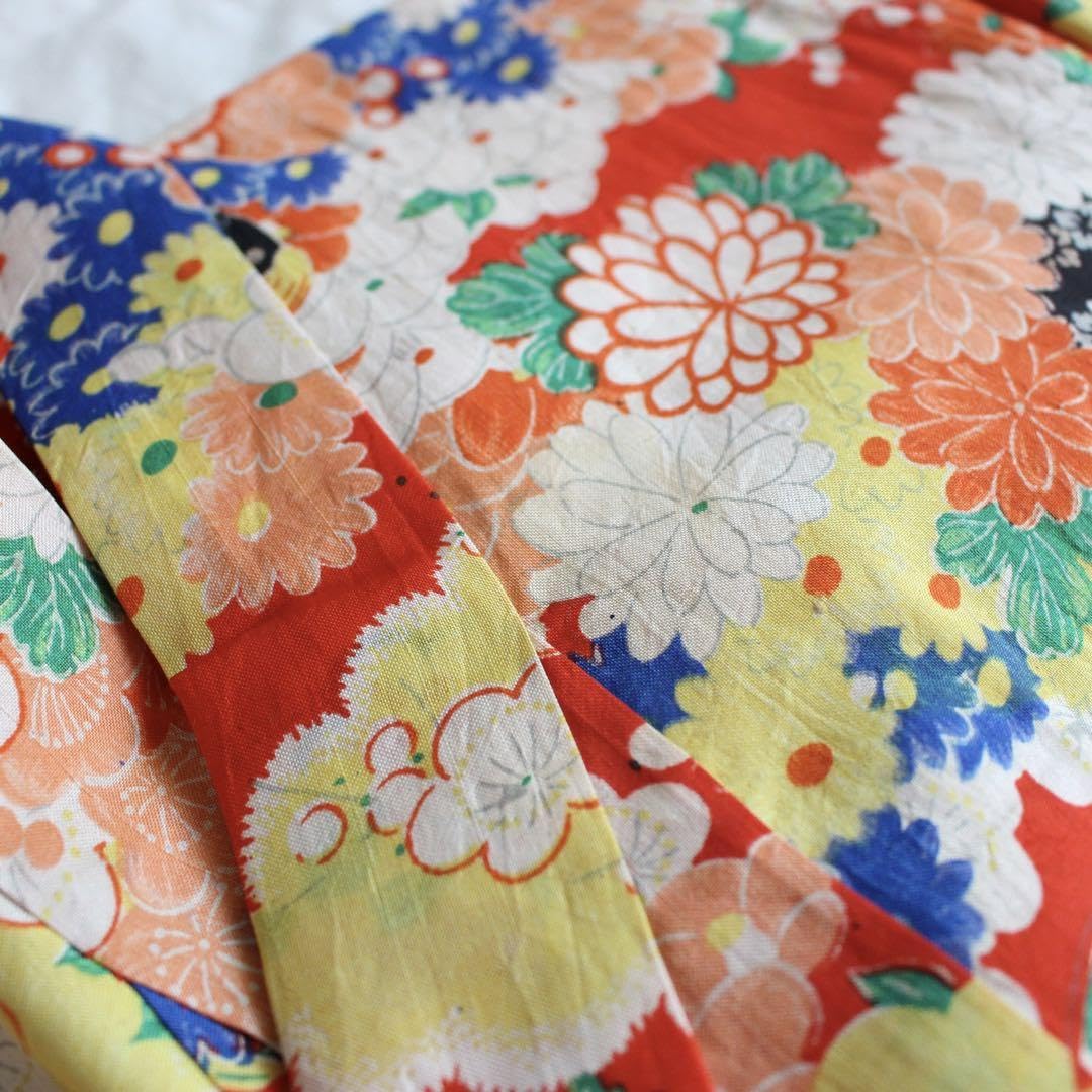 七五三 2歳 3歳 女の子 子供 アンティーク 着物 被布 セット 七五三 着物 3歳 女の子 被布セット 「ガーネット ベージュ