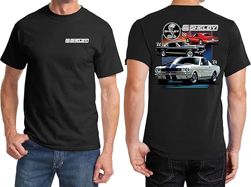 Ford Mustang Camiseta Varios Shelby Delantero y Atrás