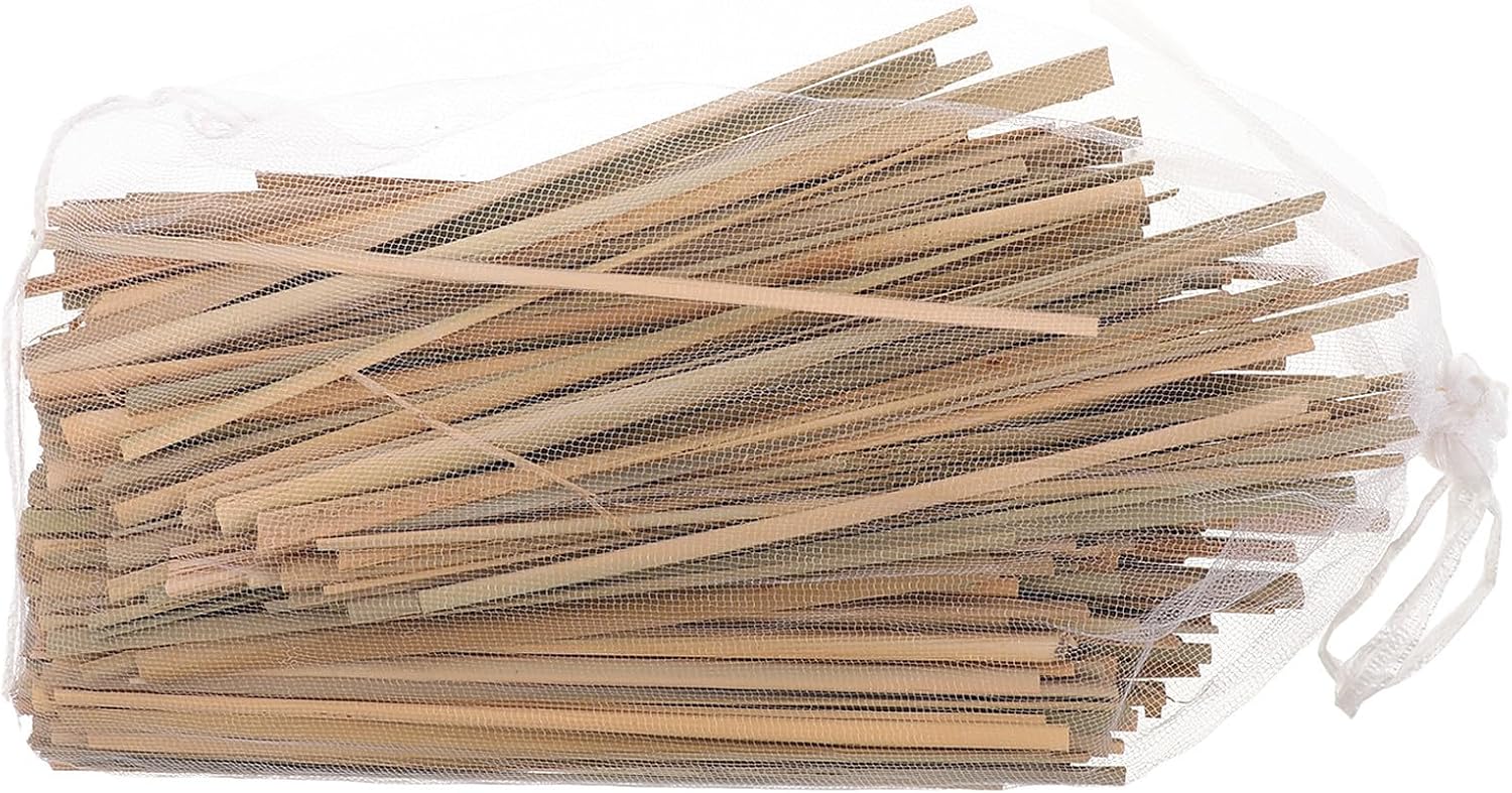 Dried Cattail Stems for Garden Pond Filtration and Maintenance