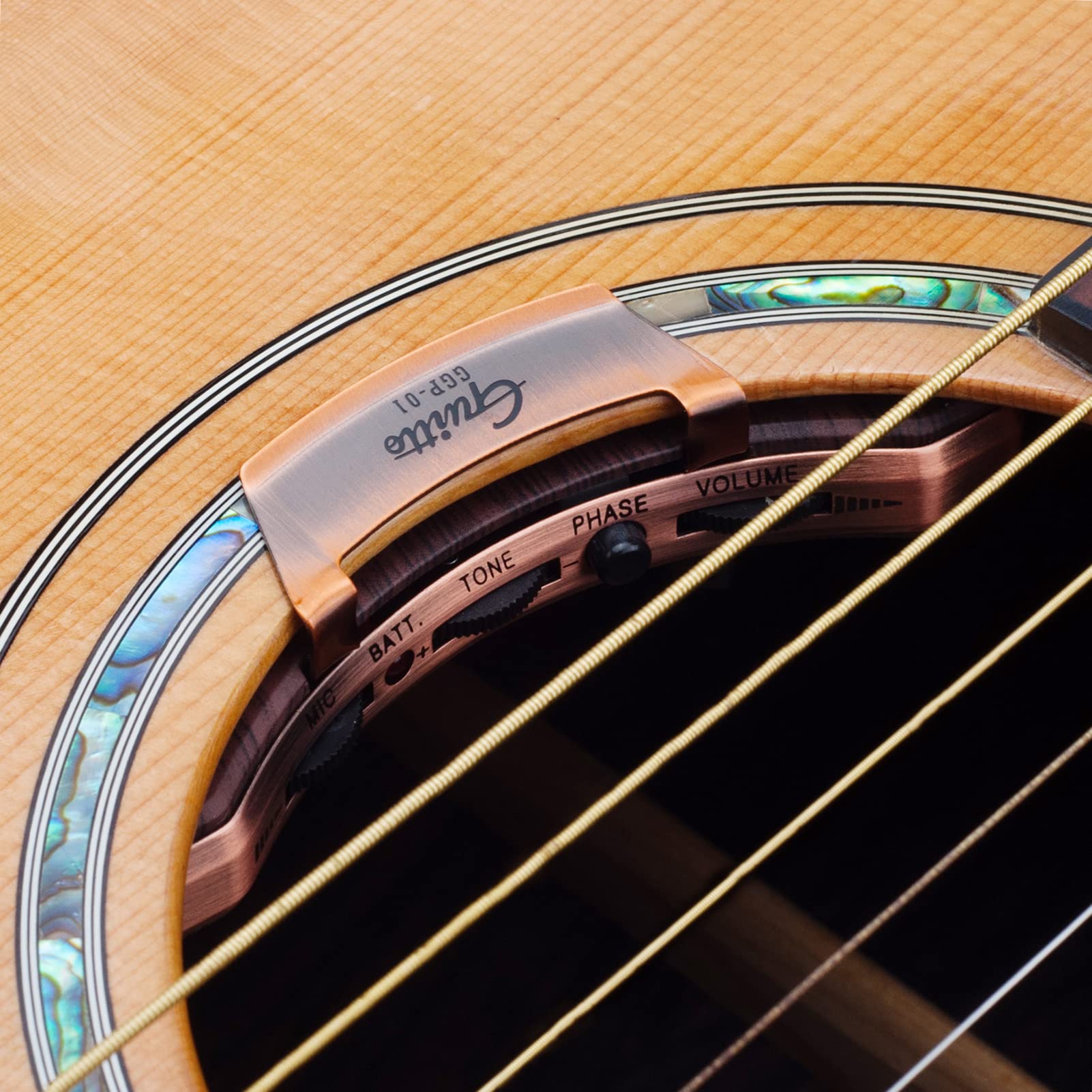 Amazon.co.jp: アコースティックギターサウンドホールピックアップ