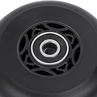 Vista 9 de Ruedas Ripsurf 90a de 2.992 in con rodamientos ABEC-9 para RipStik DLX Caster Board, Deluxe Junior Skateboard, 2 ruedas pivotantes, patineta