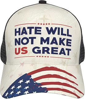 Anti Tr-u m-p - Will Not Make America Great - Political Campaign Election Baseball Hat Classic Trucker Low Profile Hats Men Women Baseball Cap Dad Hat Adjustable Cap Black