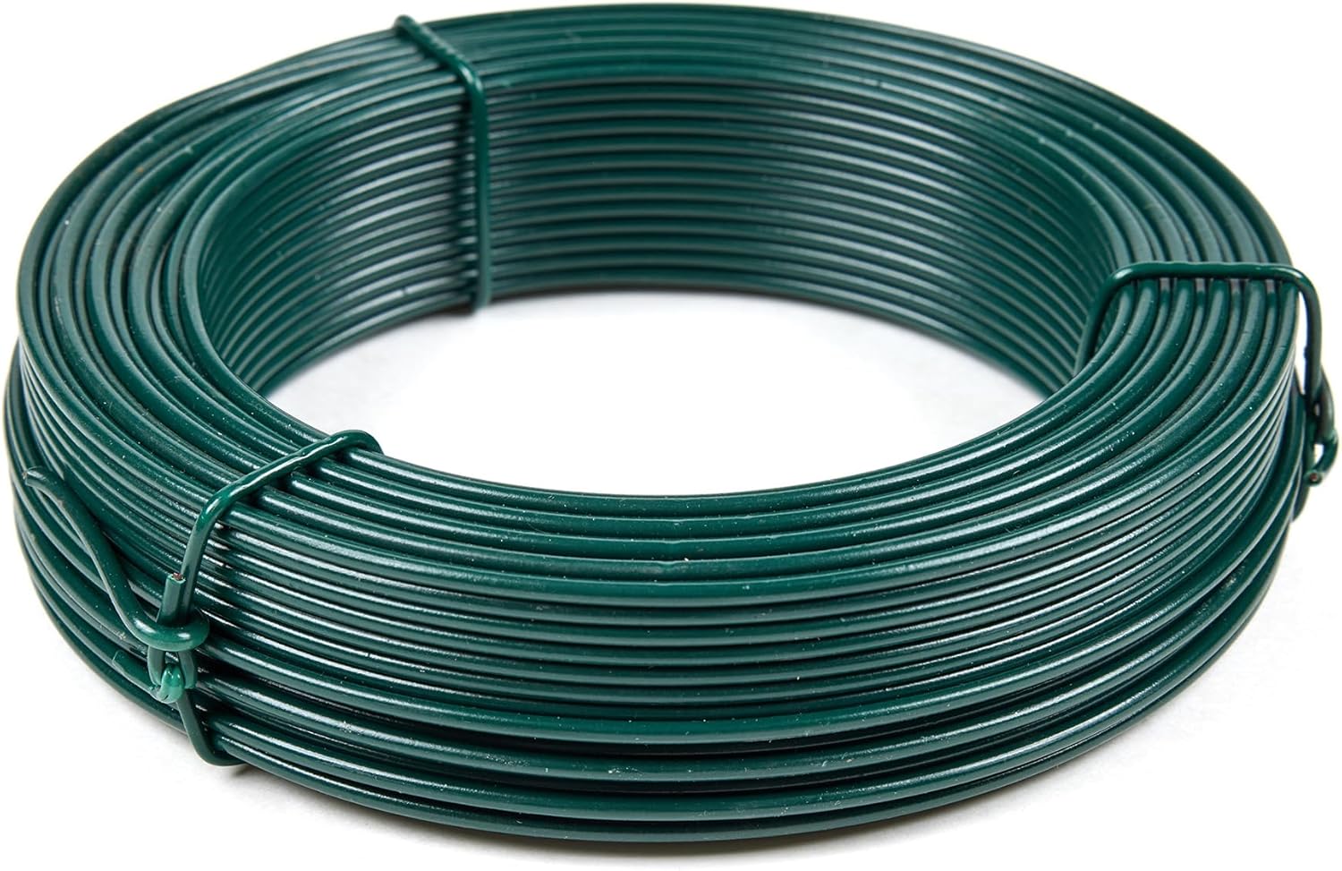 Alambre de hierro plastificado