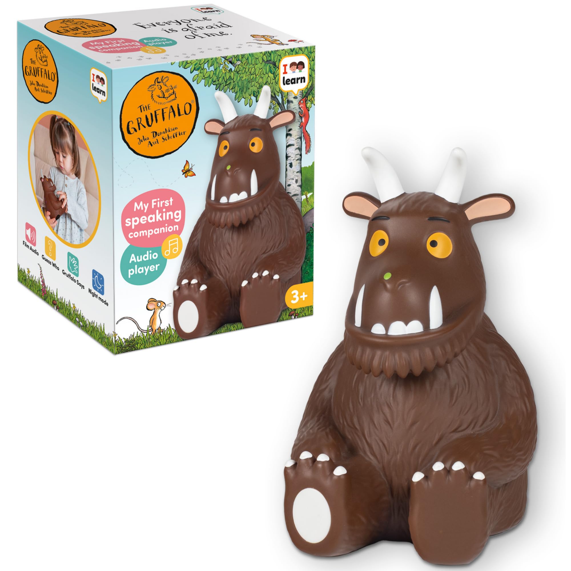 Jumbo I Learn The Gruffalo, My First Speaking Companion, 4 Game Modes, 90 Mins Film Audio, Stories