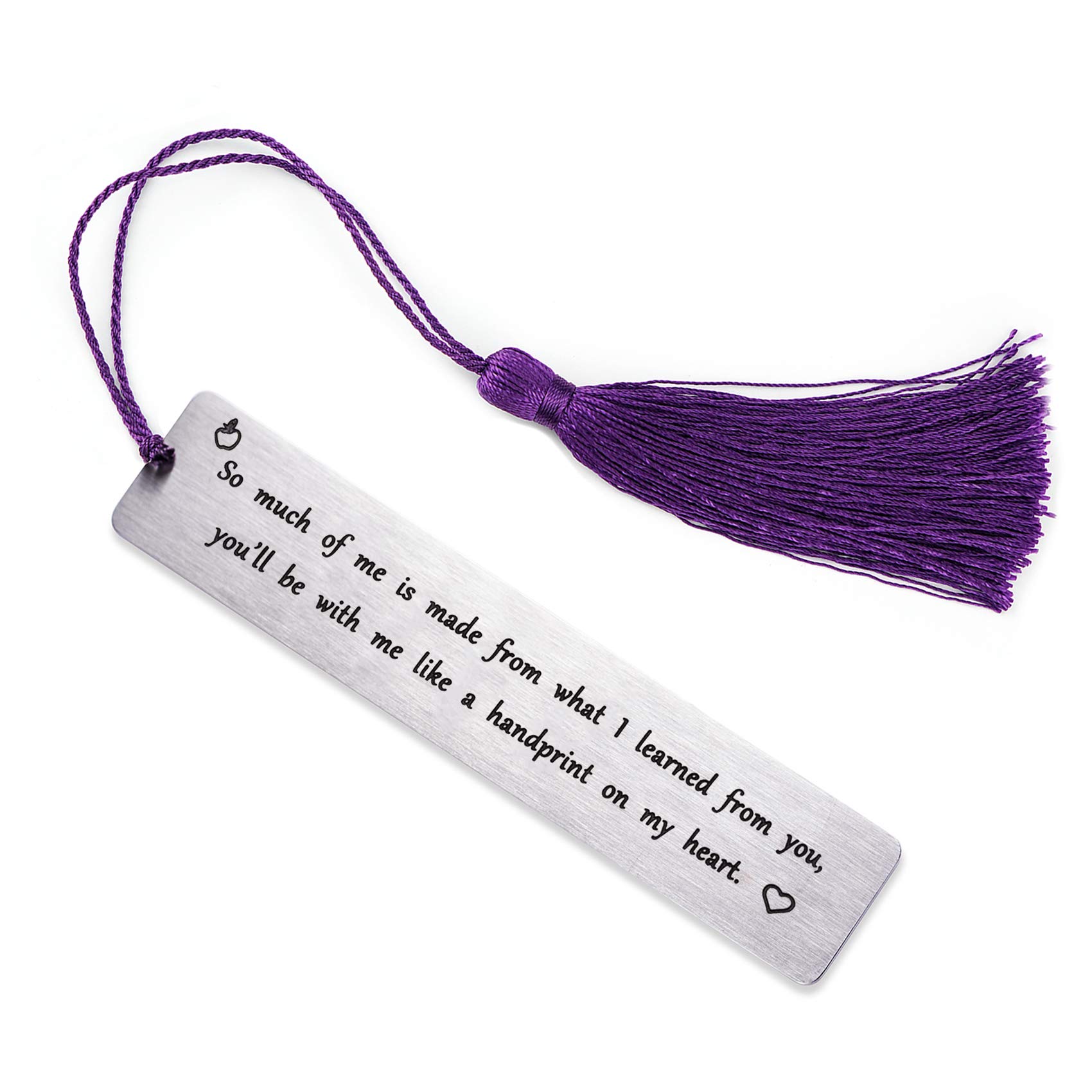 Marcapáginas para profesores, regalos de agradecimiento para profesores, regalos de agradecimiento de estudiantes, regalo especial para profesores, asistente de enseñanza, marcadores de regalo