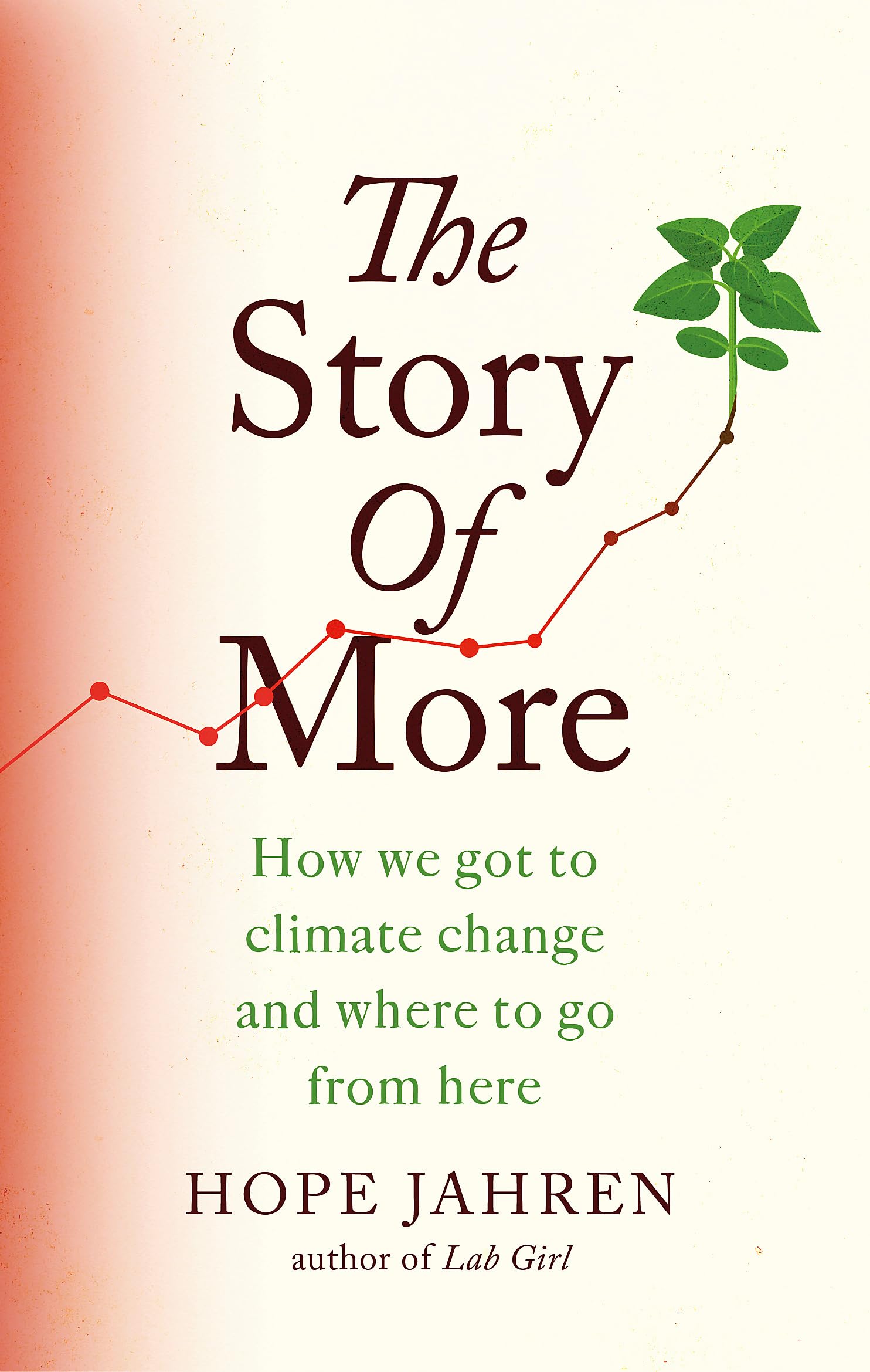 The Story of More How We Got to Climate Change and  by Hope Jahren PAPERBACK