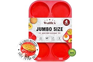 Jumbo Silicone Egg Pan for Premium Bakeware